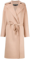 Thumbnail for your product : Rochas board lapel belted coat
