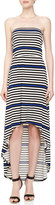 Thumbnail for your product : Laundry by Shelli Segal Striped Strapless Maxi Dress, Blue Beret
