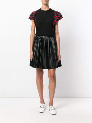 RED Valentino heart sleeve top