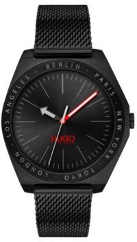 engraved hugo boss watch