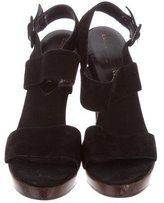 Thumbnail for your product : Loeffler Randall Suede Platform Sandals