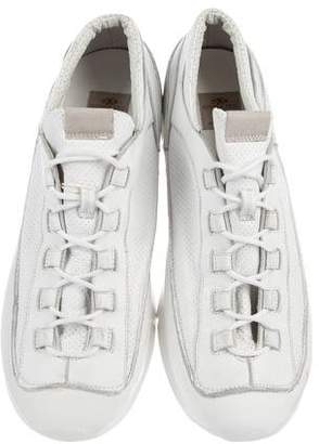 O.x.s. Perforated Leather Sneakers