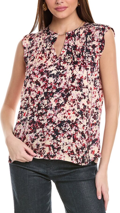 Binalli Silk-Blend Blouse