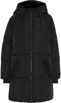 Thumbnail for your product : DKNY Printed Quilted Shell Hooded Coat