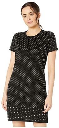 MICHAEL Michael Kors Mini Stud T-Shirt Dress (Black) Women's Clothing -  ShopStyle