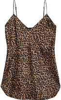 Thumbnail for your product : Nili Lotan Isabella printed silk-charmeuse camisole