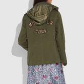 Thumbnail for your product : Coach Crystal Embellished M65 Jacket