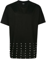 Thumbnail for your product : Les Hommes eyelet studs T-shirt