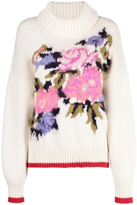 Forte Forte Floral-Knit Jumper - ShopStyle Knitwear