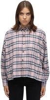Thumbnail for your product : Etoile Isabel Marant Ilaria Plaid Cotton Flannel Shirt
