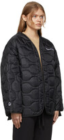 Thumbnail for your product : Museum of Peace & Quiet Black Wordmark Military Liner Jacket