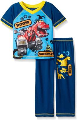 Komar Kids Little Boys' Dino Trux 2 Piece Pant Set