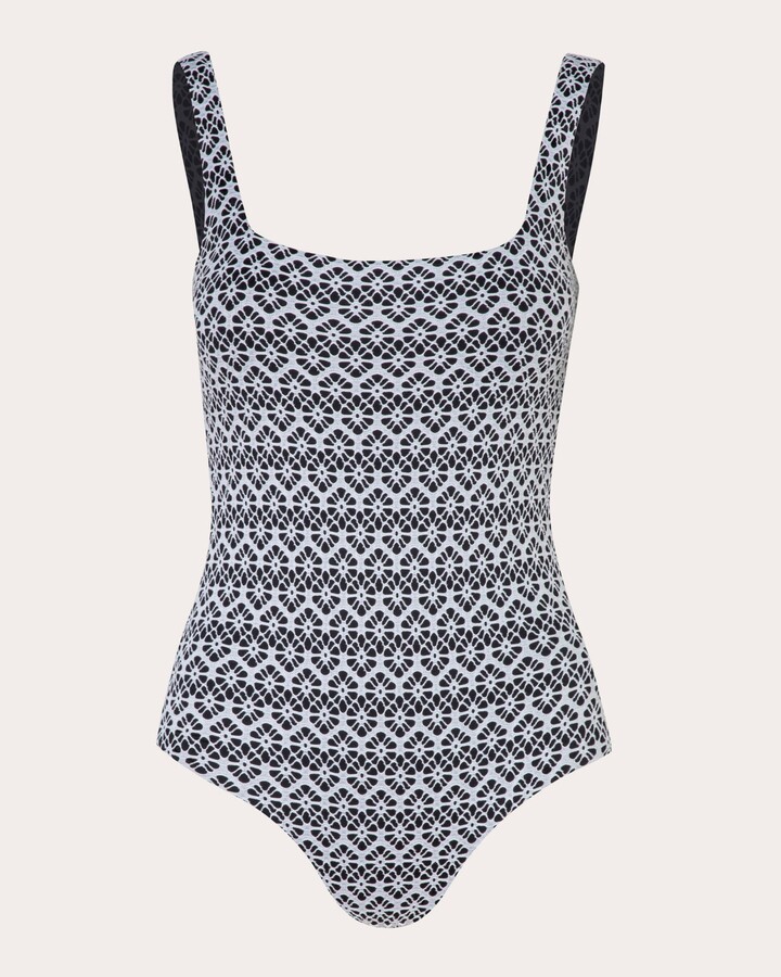 VERDELIMON Antoinette Floral Mesh Swimsuit