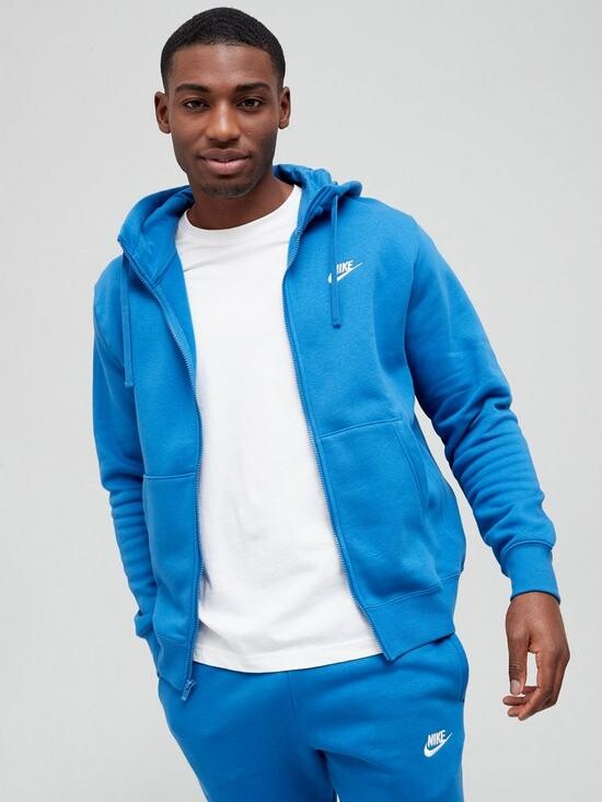 Nike Fleece Full Zip Hoodie | Shop the world's largest collection of  fashion | ShopStyle UK