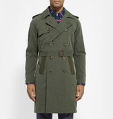 Thumbnail for your product : Band Of Outsiders Brushed-Gabardine Trench Coat