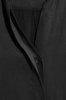 Thumbnail for your product : Splendid Crepe De Chine Dress - Black