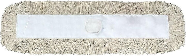 Boardwalk Industrial Dust Mop Head, Hygrade Cotton, 60w x 5d, White