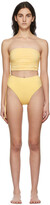 Thumbnail for your product : BONDI BORN Yellow Rainey & Poppy Bikini