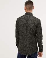Thumbnail for your product : BOSS Mabsoot slim fit buttondown oxford shirt in abstract camo