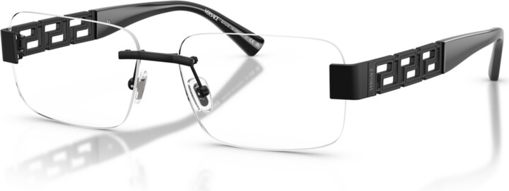 Versace Unisex Square Eyeglasses, VE1310