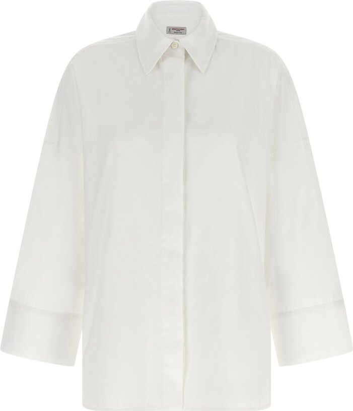 Alberto Biani Oversized Cotton Shirt
