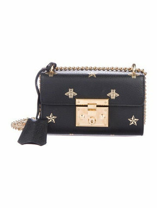 padlock bee star small shoulder bag