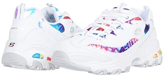 skechers d lites womens white