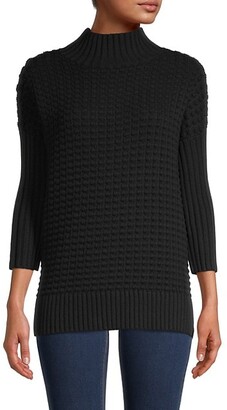 French Connection Womens Mathilde Mockneck Knits Sweater 