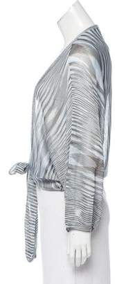 Missoni Striped Knit Cardigan