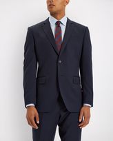 Thumbnail for your product : Jaeger Wool Navy Regular Jacket