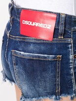 Thumbnail for your product : DSQUARED2 Raw Edge Denim Shorts