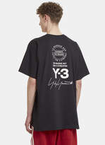 Thumbnail for your product : Y-3 Logo Back Crew Neck T-Shirt in Black