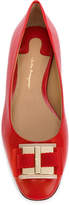 Thumbnail for your product : Ferragamo Double Bow Ornament ballerina shoes