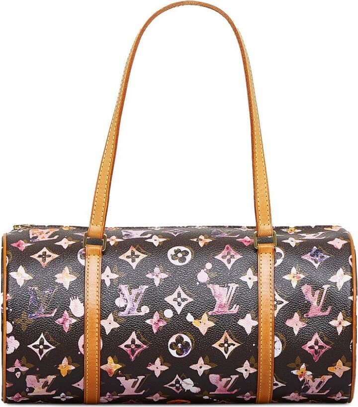 Louis Vuitton x Richard Prince 2008 pre-owned Monogram Watercolour Papillon  30 tote bag - ShopStyle