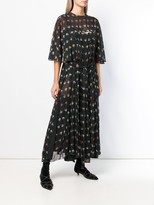 Thumbnail for your product : Sonia Rykiel Floral Cape-Style Dress