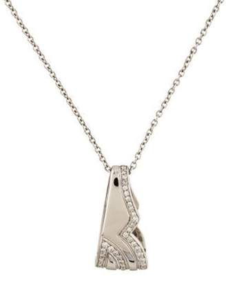 Ferragamo 18K Diamond Pendant Necklace white 18K Diamond Pendant Necklace