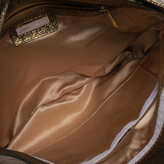Thumbnail for your product : Jimmy Choo Gold Shimmery Leather Chandra Clutch