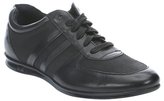 Thumbnail for your product : Kenneth Cole New York black leather and mesh 'I'm Plate-D' sneakers