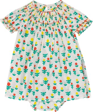 Stella McCartney Kids Organic voile dress w/ diaper cover