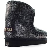 Thumbnail for your product : Mou Women's Silver Leather Ankle Boots