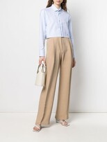 Thumbnail for your product : Barena High-Waisted Linen Trousers