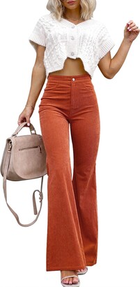 Buy Womens Brown Corduroy Pants Trendy Online In India  Etsy India