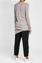 Thumbnail for your product : Rick Owens Long Sleeved Cotton Top