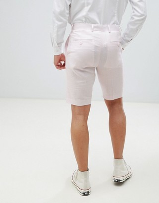 french connection wedding linen slim fit shorts