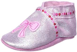 Robeez Baby Girls’ Ribbon Booties Pink Size: