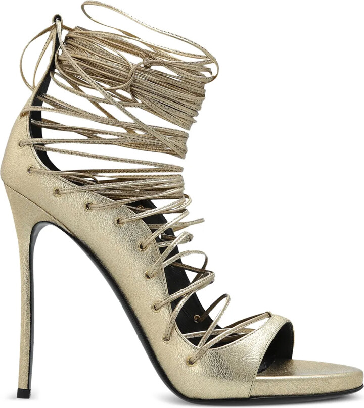 DSQUARED2 130mm Leather Sandals