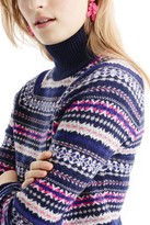 Thumbnail for your product : J.Crew Factory J. Crew Factory Fair Isle Turtleneck Sweater