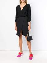 Thumbnail for your product : Elisabetta Franchi mid-length wrap dress