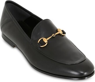 Gucci Brixton Horsebit soft leather loafers