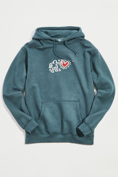 Urban Outfitters Keith Haring Puff Icons Hoodie Sweatshirt - ShopStyle